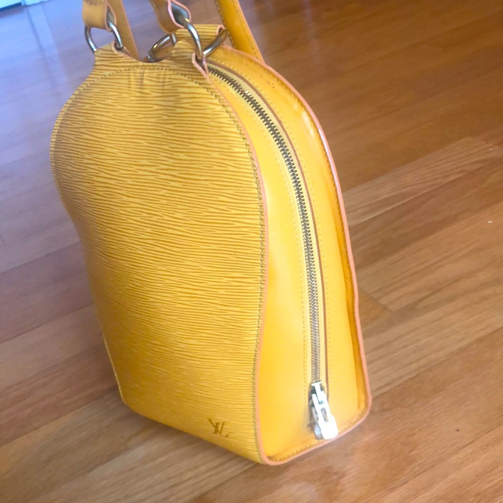 LOUIS VUITTON EPI LEATHER MABILLON BACKPACK-good condition